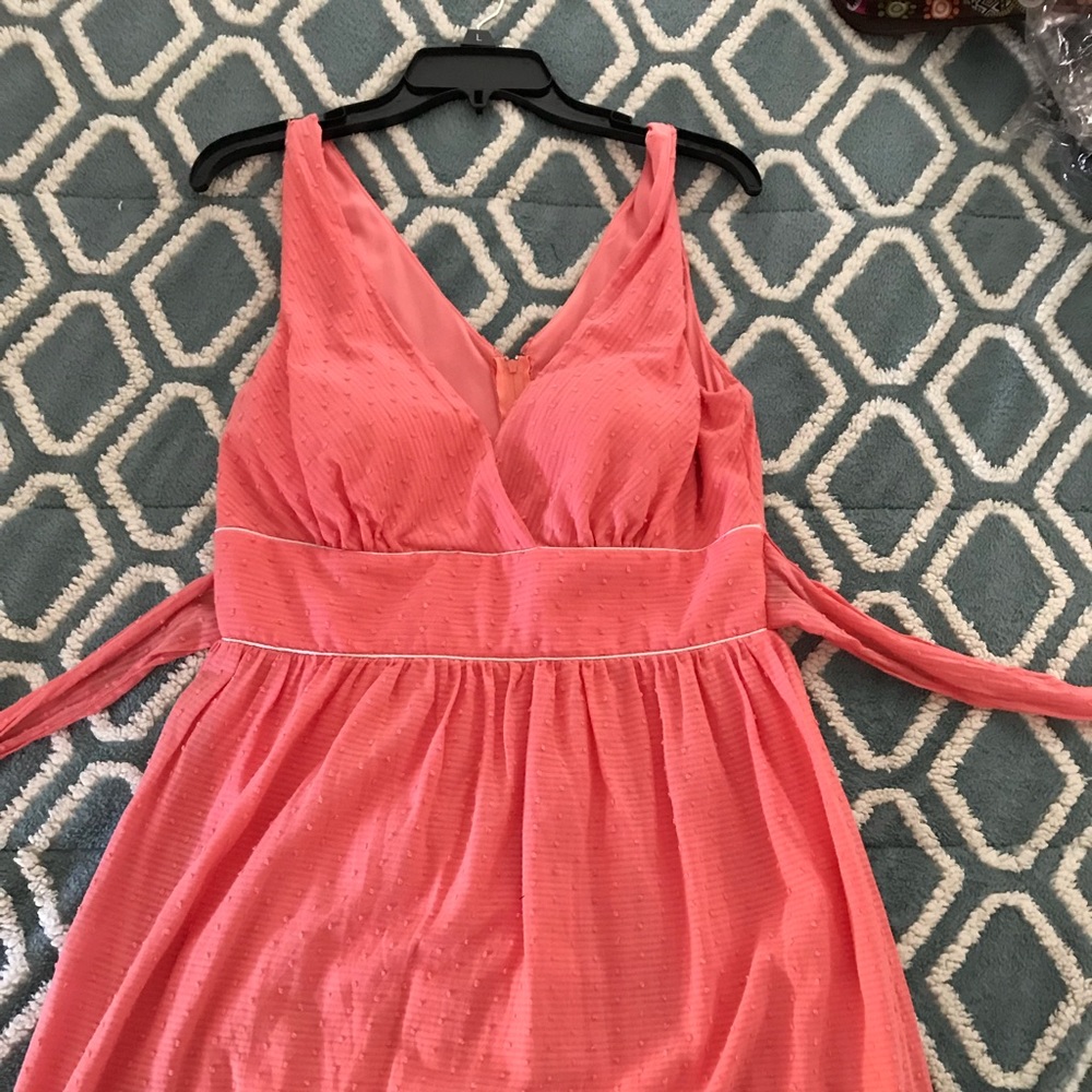 Three Pink Hearts spring dress